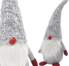 Dekoratyvinis Nykštukas Gnomas Pilkas 45cm