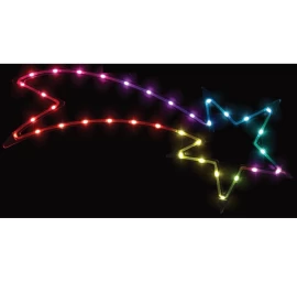 Dekoratyvinis Pakabukas Comet 35led Rgb Usb