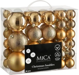 Dekoratyvinis Plastikinis Baubas Saugus 46 Vnt.