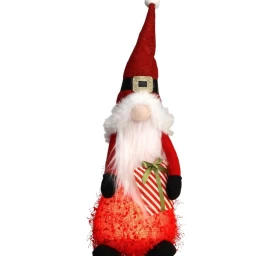 Dekoratyvinis Pliušinis Santa Claus Vadovaujama 51cm