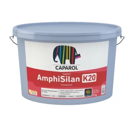Dekoratyvinis tinkas CAPAROL Amphisilan Fassadenputz K20, 25kg balta sp.