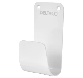 Deltaco Kabelio laikiklis - Balta