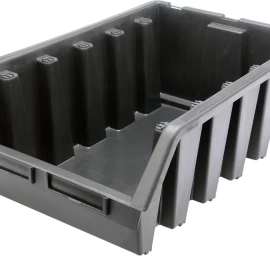 Dėžutė sandėliavimui juoda XL 333x500x187mm (78835)