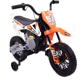 Didelis Bekelės Motociklas Minkštais Ratais, Dujos Rankenoje, Minkšta Sėdynė/jt5006