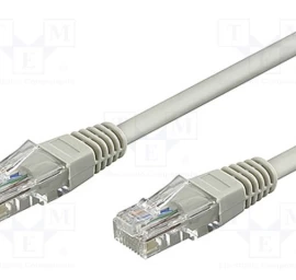 Digitus Cat5e U/utp 1 M Pilkos Spalvos 1 Komutacinis Kabelis