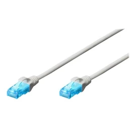 Digitus Cat5e U/utp 10 M Pilkos Spalvos 10 Komutacinių Kabelių