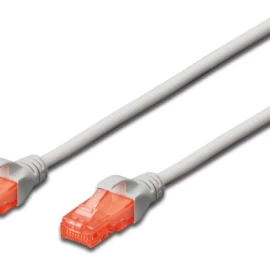 Digitus Rj-45 - Rj-45 1 M Pilkos Spalvos 1 Komutacinis Kabelis