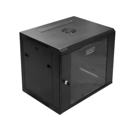 Digitus Sieninė Spinta 19&amp;#039;&amp;#039; 9u 600x450 Juoda Ral9004