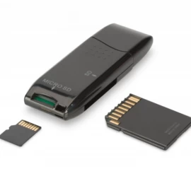 Digitus Usb 2.0 Atminties Kortelių Skaitytuvas Da-70310-3