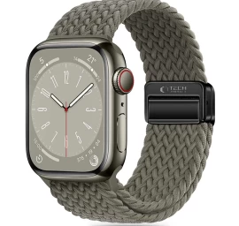Dirželis apple Watch 4 / 5 / 6 / 7 / 8 / 9 / Se / Ultra 1 / 2 (42 / 44 / 45 / 49 Mm) nylonmag - žalias