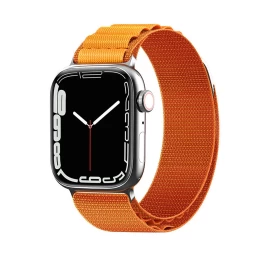 Dirželis Su Plienine Sagtimi alpine, Skirtas apple Watch 38/40/41 Mm - Oranžinis