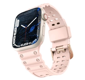 Dirželis Triguba Apsauga Apple Watch Se, 9, 8, 7, 6, 5, 4, 3, 2, 1 (41, 40, 38 Mm) Apyrankės Dirželis Rožinės Spalvos Dirželis Triguba Apsauga Apple Watch Se, 9, 8, 7, 6, 5, 4, 3, 2, 1 (41, 40, 38 Mm) Apyrankės Dirželis Rožinės Spalvos