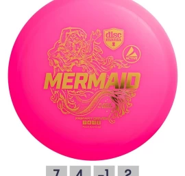 DISKGOLFO DISKAS DISCMANIA MERMAID (rožinis)
