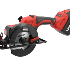 Diskinis pjūklas akumuliatorinis | 18V 140 mm | 2 vnt 4 AH akumuliatoriai (YT-8281185)