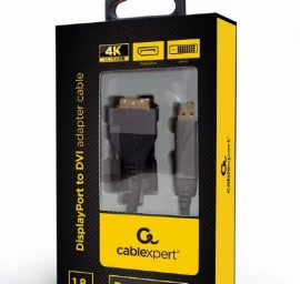 DisplayPort to DVI adap ter cable 1.8m