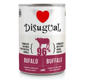DISUGUAL MonoProtein konservas šunims su buivolu 400g (6), DSGS416