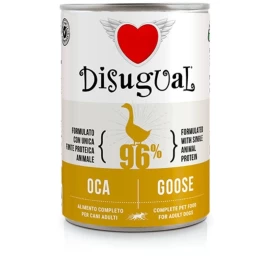 DISUGUAL MonoProtein konservas šunims su žąsiena 400g (6), DSGS414