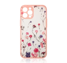 Dizaino Dėklas Iphone 12 Pro Max Su Rožine Gėle