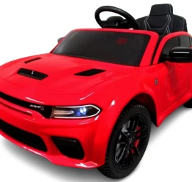 Doge Srt Red Akumuliatorinis Automobilis Eva Odinis Nuotolinio Valdymo Pultas