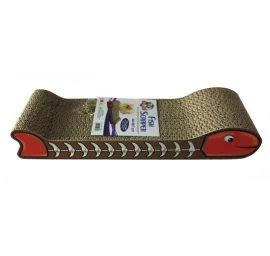 Draskyklė katei kartoninė FISH su katžole 44cm, C6020977