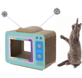 Draskyklė Katėms 40 Cm Televizorius