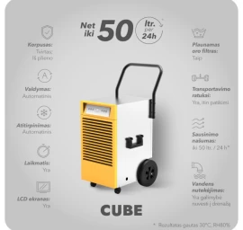 Drėgmės surinkėjas Adolus Cube X600