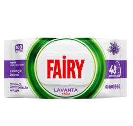 Drėgnos servetėlės Fairy levandų kvapo 100vnt