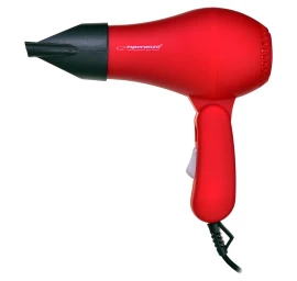 Dryer for hair Esperanza AURORA EBH003R (750W; red color)