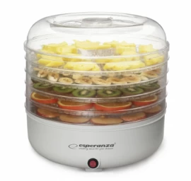 Dryer for mushrooms, vegetables and fruits Esperanza Champignons EKD001 (125W; white color)