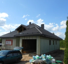 Karkasinių namų gamyba ir statyba