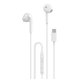 dudao X3c Laidinės 1,2 M Ilgio Usb-c Ausinės į Ausis - Baltos Spalvos