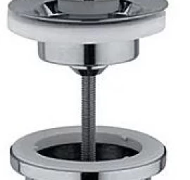 Dugno vožtuvas Fiore XENON Steel click-clack, nerūdijantis plienas AISI 316L, 30AI8860