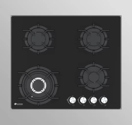 Dujinė 60 cm pločio juodos spalvos kaitlentė Allenzi BO60 BLACK