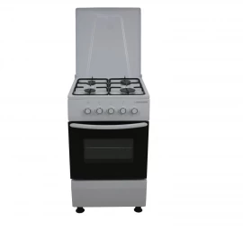 Dujinė viryklė su dujine orkaite Schlosser FS4401MAZW, balta