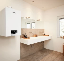 Dujinis kondensacinis katilas Vaillant ecoTEC plus VUI 26CS/1-5 (N-INT3) su 20l talpa, šild. gal.19,7kW, K.V.R. 20,4kW