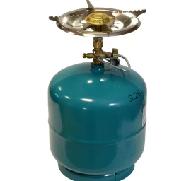 Dujų Baliono 3 Kg Ir Didelės Viryklės Rinkinys