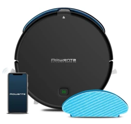 Dulkių siurblys-robotas ROWENTA EXPLORER SERIE 40 - ANIMAL CONNECT, juoda
