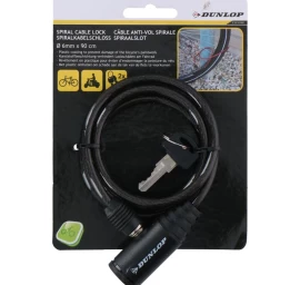 Dunlop Spiralinis Didžiųjų Dviračių Laikiklis Su Raktu 0.6x90cm Black
