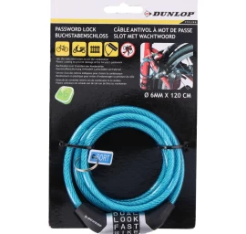 Dunlop Spiralinis Dviračio Rampelis 0,6x120 Cm - Mėlyna