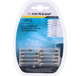 dunlop Stiklo Saugiklių Rinkinys 10 Vnt.