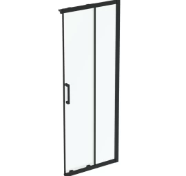 Dušo durys Ideal Standard Connect 2, 100 cm, juodas profilis, skaidrus stiklas, K9262V3 Dušo durys Ideal Standard Connect 2, 100 cm, juodas profilis, skaidrus stiklas, K9262V3