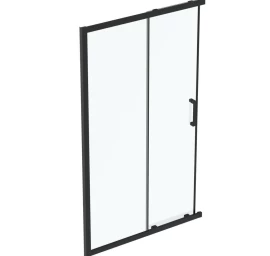 Dušo durys Ideal Standard Connect 2, 120 cm, juodas profilis, skaidrus stiklas, K9264V3 Dušo durys Ideal Standard Connect 2, 120 cm, juodas profilis, skaidrus stiklas, K9264V3