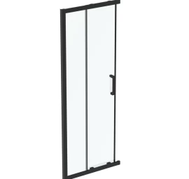 Dušo durys Ideal Standard Connect 2, 80 cm, juodas profilis, skaidrus stiklas, K9259V3 Dušo durys Ideal Standard Connect 2, 80 cm, juodas profilis, skaidrus stiklas, K9259V3