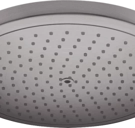 Dušo galva HANSGROHE Croma 280 1jet su RainAir srove, šlifuotas juodas chromas, 26220340