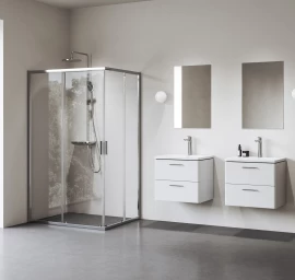 Dušo kabina Ravak Blix II NBLRV2K+NBLRV2K 100 cm 1XMA0C00Z1