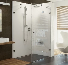 Dušo kabina Ravak BSDPS-120/90 R chromas+stiklas Transparent 0UPG7A00Z1