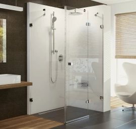 Dušo kabina Ravak BSDPS-80/80 R chromas+stiklas Transparent 0UP44A00Z1