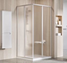 Dušo kabina Ravak SRV2-75 195 S satin+glass Grape, 14V30UO2ZG
