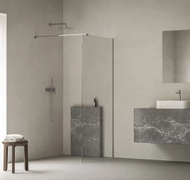 Dušo kabina Ravak Walk-In Air Wall 90 blizgi+Transparent GW9W70C00Z1C
