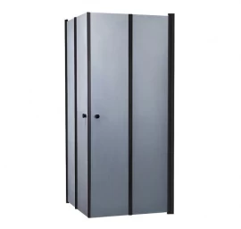 Dušo kabina RAVENA black DD 80x80